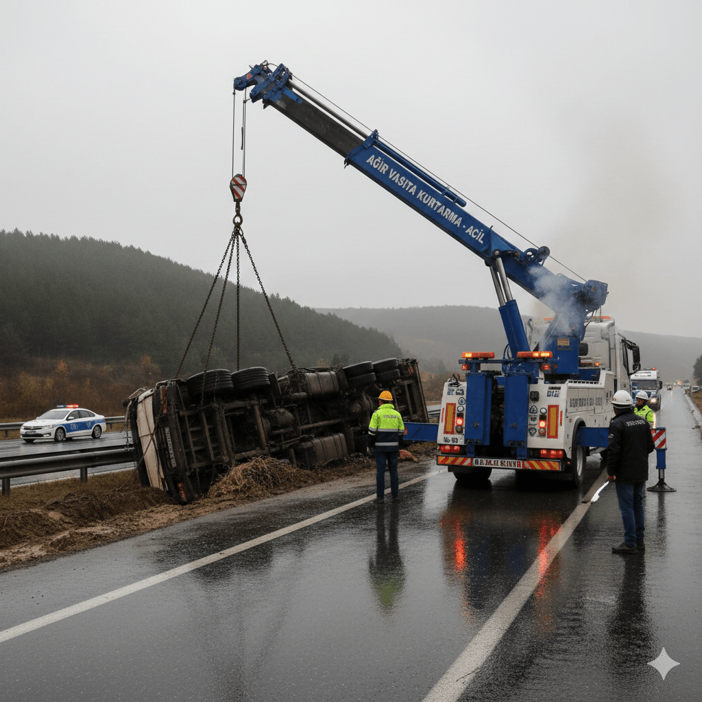 Ağır Vasıta Kurtarma Hizmeti - Taspınar Oto Kurtarma