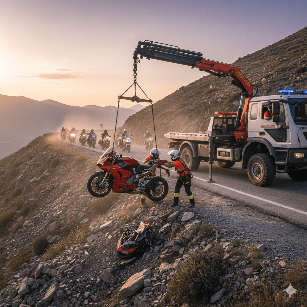 Motosiklet Taşıma Hizmeti - Taspınar Oto Çekici